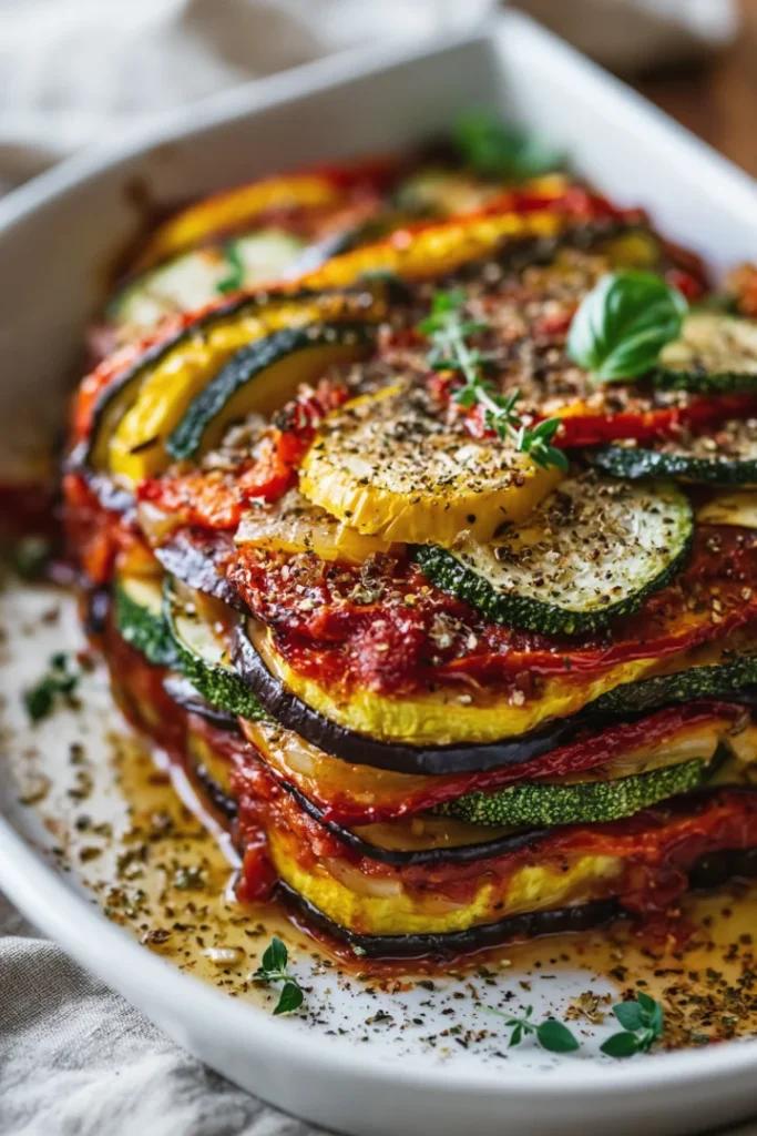 Delicious Ratatouille Bake Recipe for a Flavorful Dinner!