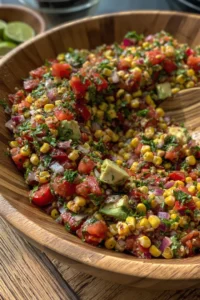 Easy Corn Salsa with Avocado