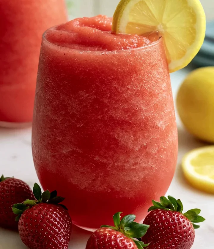 Easy Frozen Strawberry Lemonade