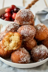 Easy Homemade Donut Holes