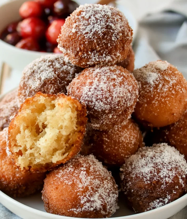 Easy Homemade Donut Holes