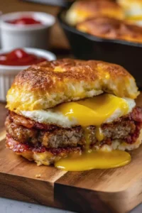 Easy Make-Ahead Breakfast Sliders (15 Min Prep!)
