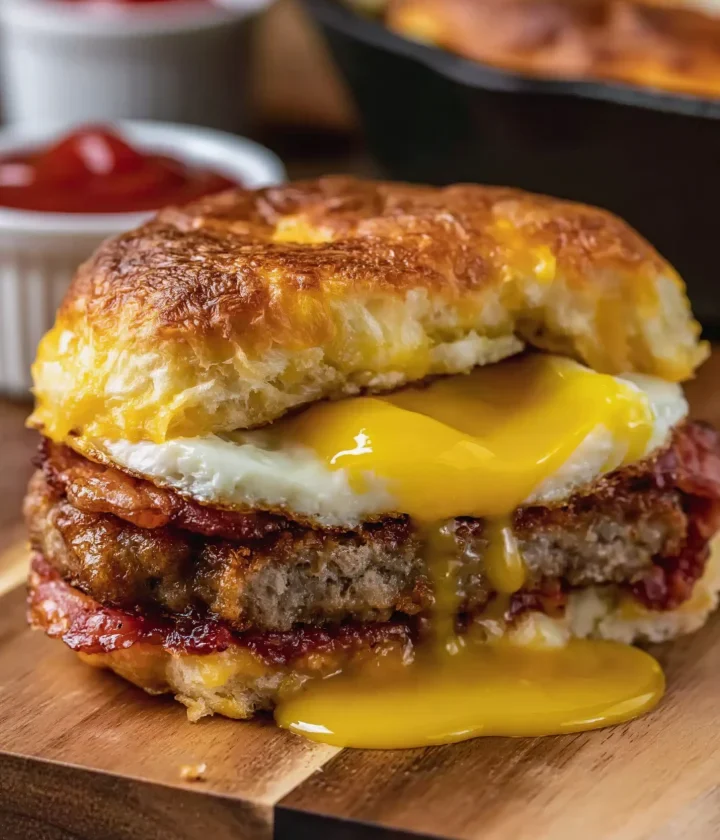easy make-ahead breakfast sliders