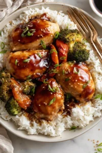 Easy Oven Baked Teriyaki Chicken