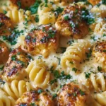 Crispy Chicken with Creamy Pasta: A Decadent Delight for Dinner