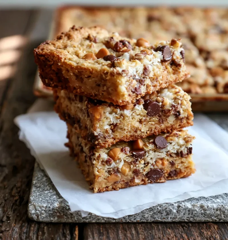Grandma’s Dippy Chippy Squares