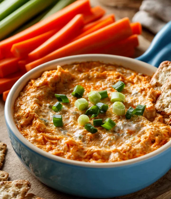 Healthy Buffalo Chicken Dip