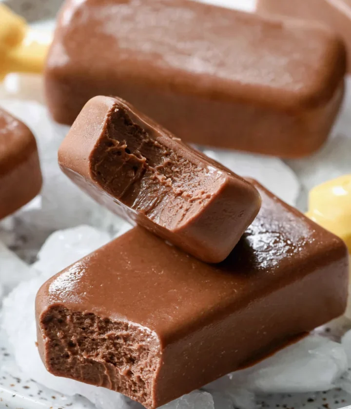 Homemade Fudgsicle Fudge Pops