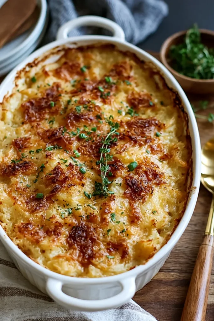 Irresistible French Onion Funeral Potatoes for Cozy Nights
