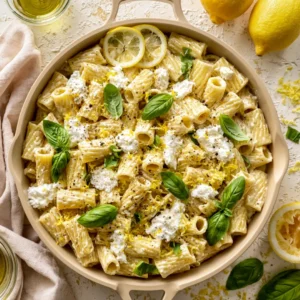 Lemon Ricotta Pasta – Easy and Delightful