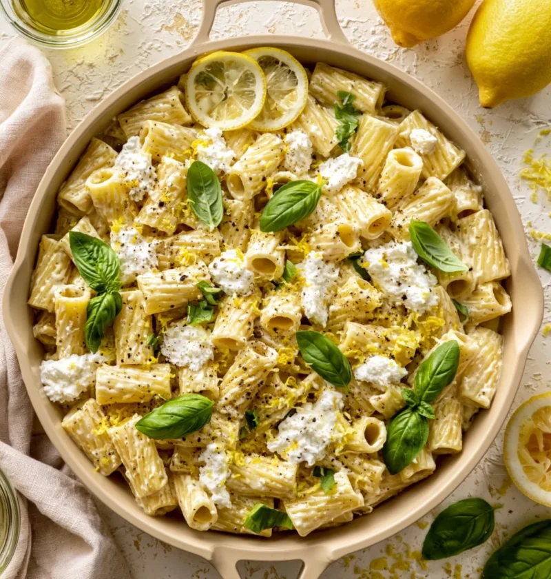 Lemon Ricotta Pasta