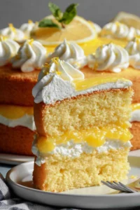 Light & Luscious Lemon Curd Cake