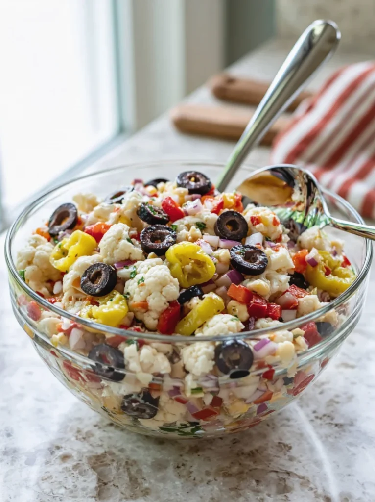 Marinated Cauliflower Salad