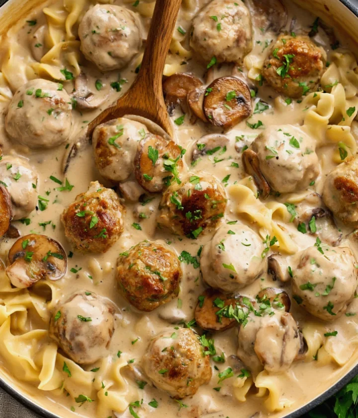 Meatball Stroganoff