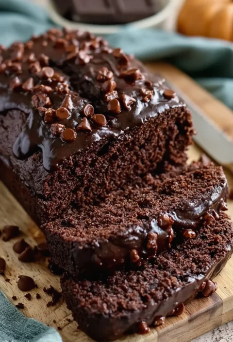 Moist Chocolate Pumpkin Bread