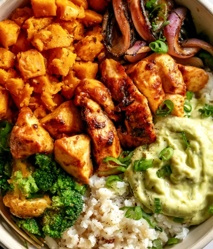 Mojo Chicken & Sweet Potato Bowl