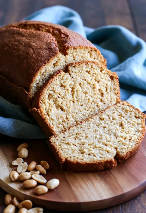 Old Fashioned Peanut Butter Bread