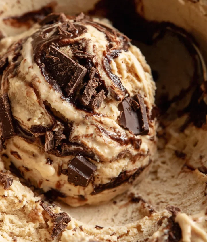 Peanut Butter Espresso Fudge Ice Cream