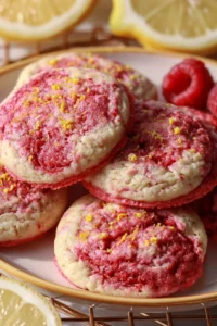 Raspberry Lemonade Cookies