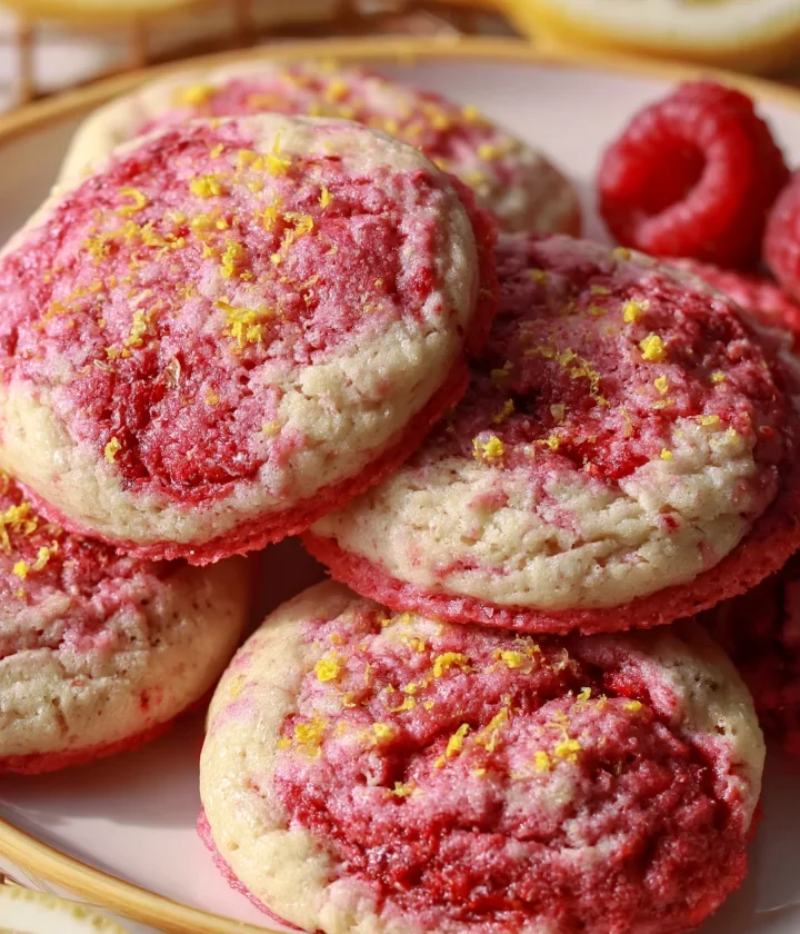 Raspberry Lemonade Cookies