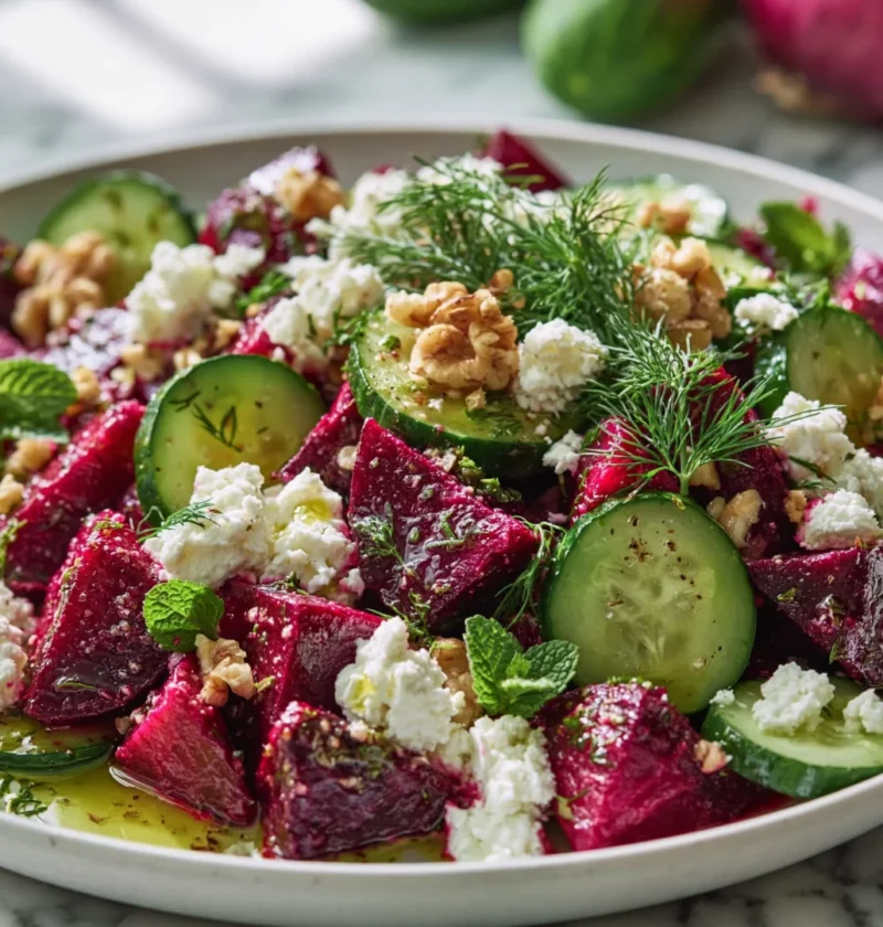 cucumber beet salad