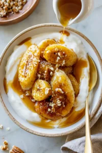 Savor Homemade Bananas Foster with a Twist of Rum Delight