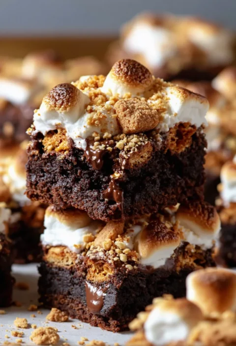 S'mores Brownies