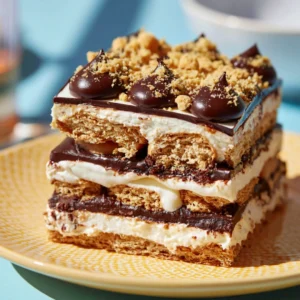 S'mores Icebox Cake