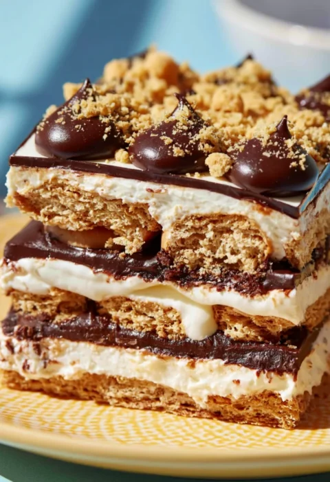 S'mores Icebox Cake