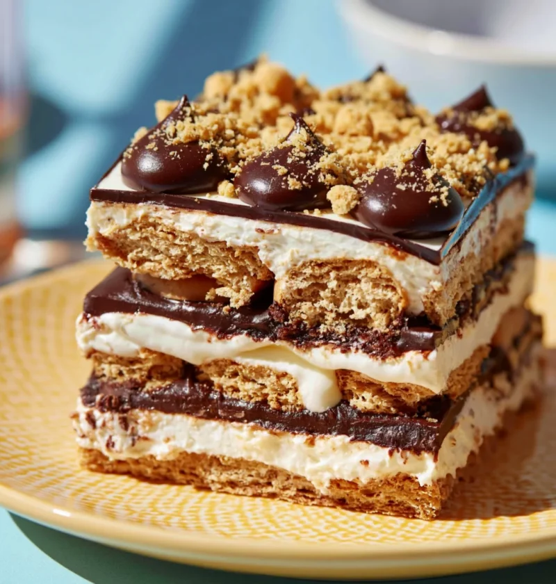 S'mores Icebox Cake