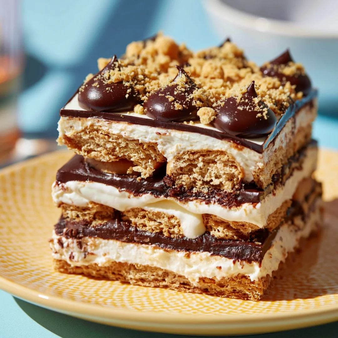 S'mores Icebox Cake