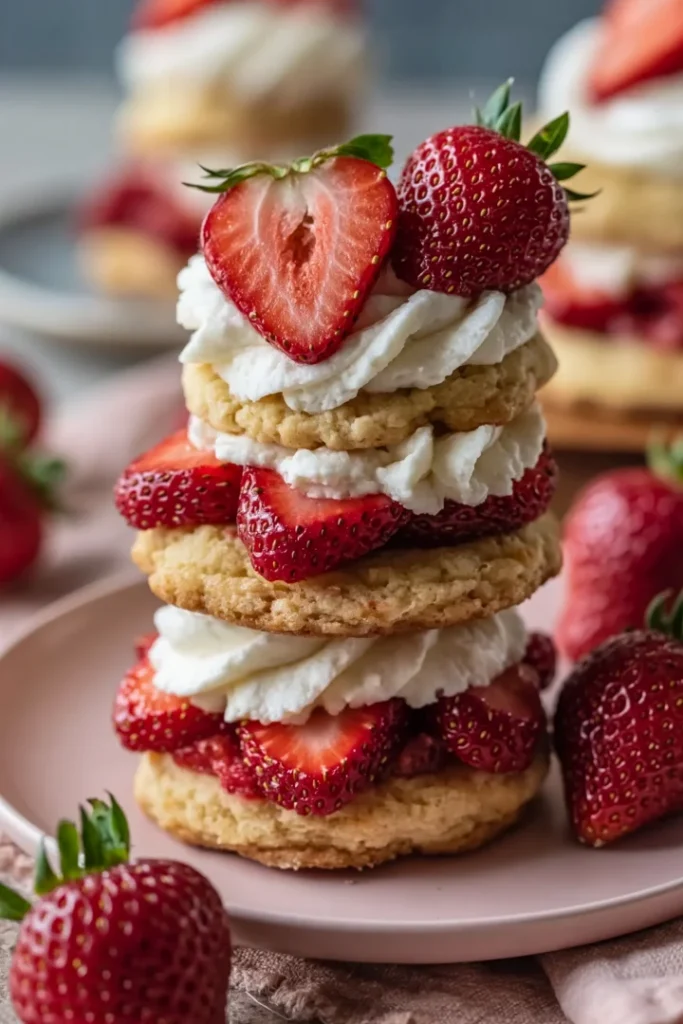 Strawberry Shortcake Cookies: The Best Indulgent Summer Treat