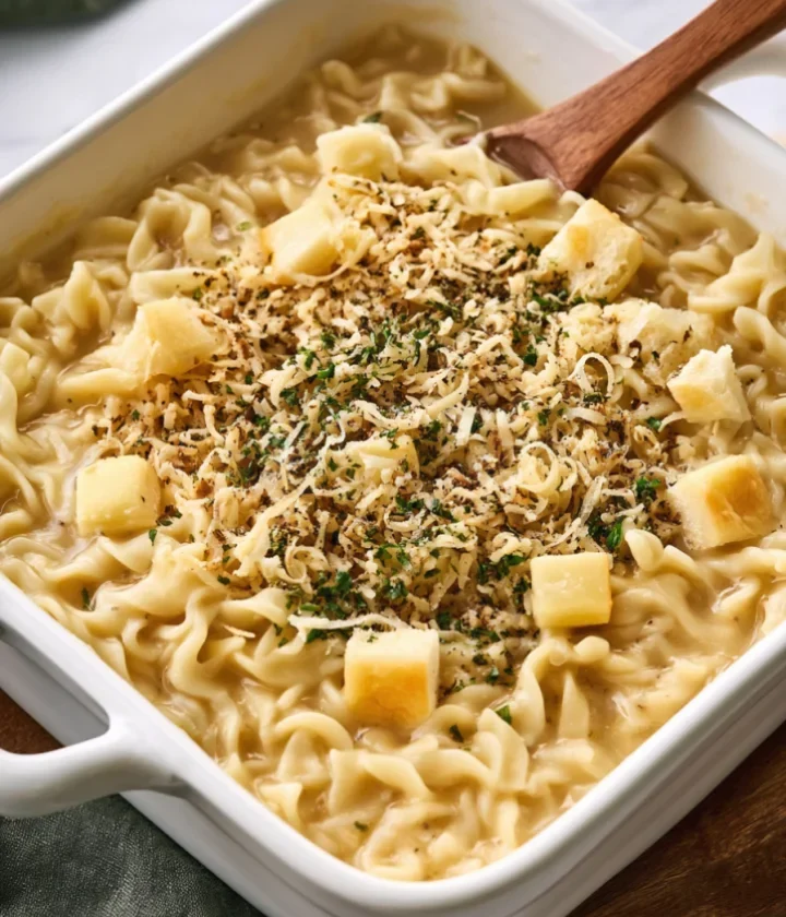 Amish onion soup mix noodles