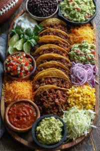 Ultimate Touchdown Taco Board: Easy Game Day Feast