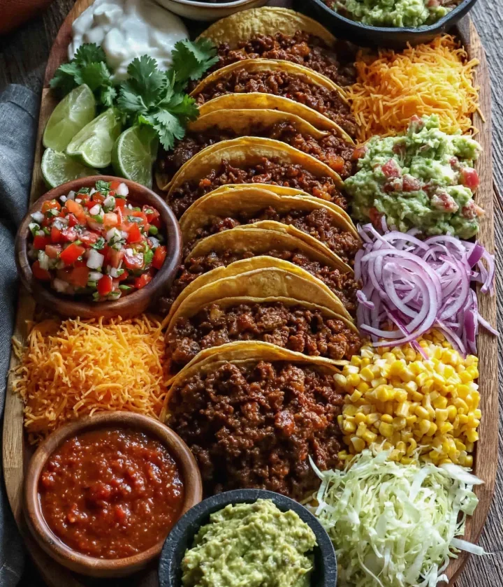 Ultimate Touchdown Taco Board