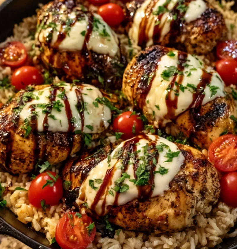 Balsamic Mozzarella Chicken
