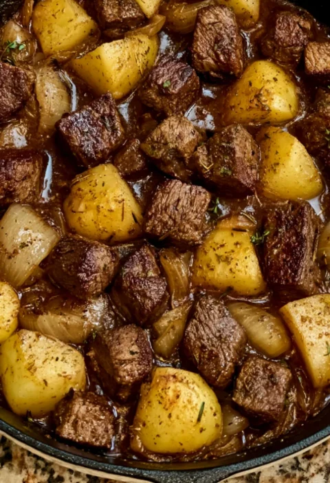 Beef and Potato Bake
