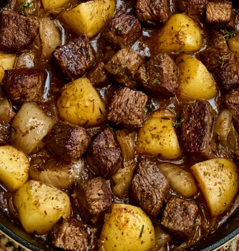 Beef and Potato Bake