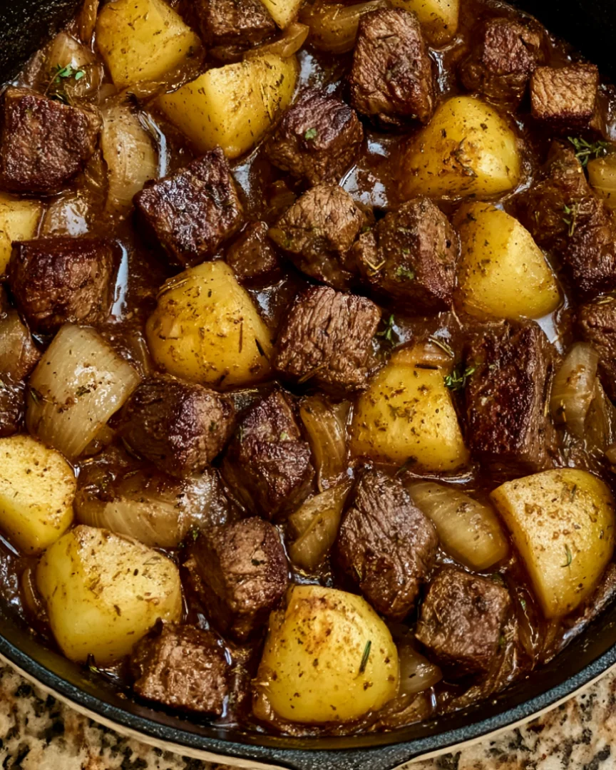 Beef and Potato Bake