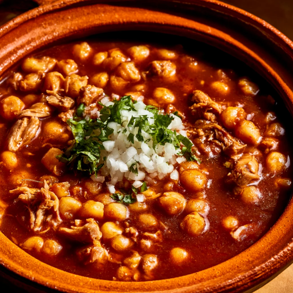 Chicken Pozole (Pozole Rojo de Pollo)