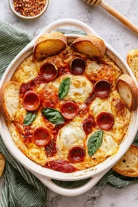 Creamy High Protein Pizza Dip