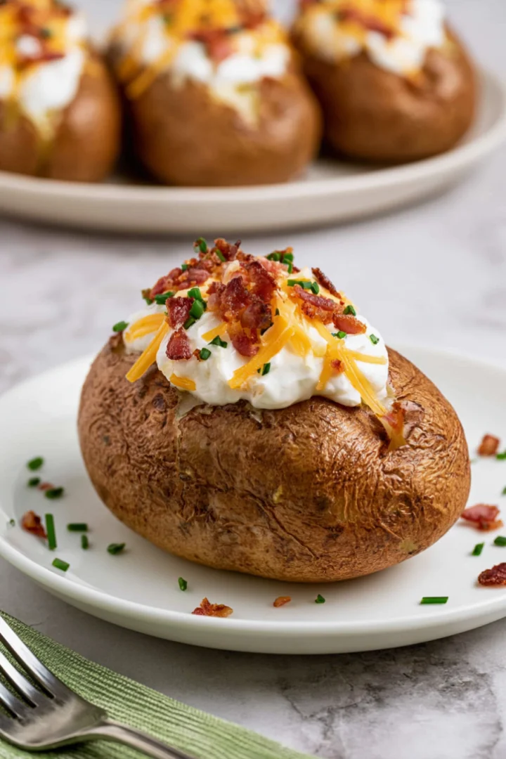 Crock Pot Baked Potatoes