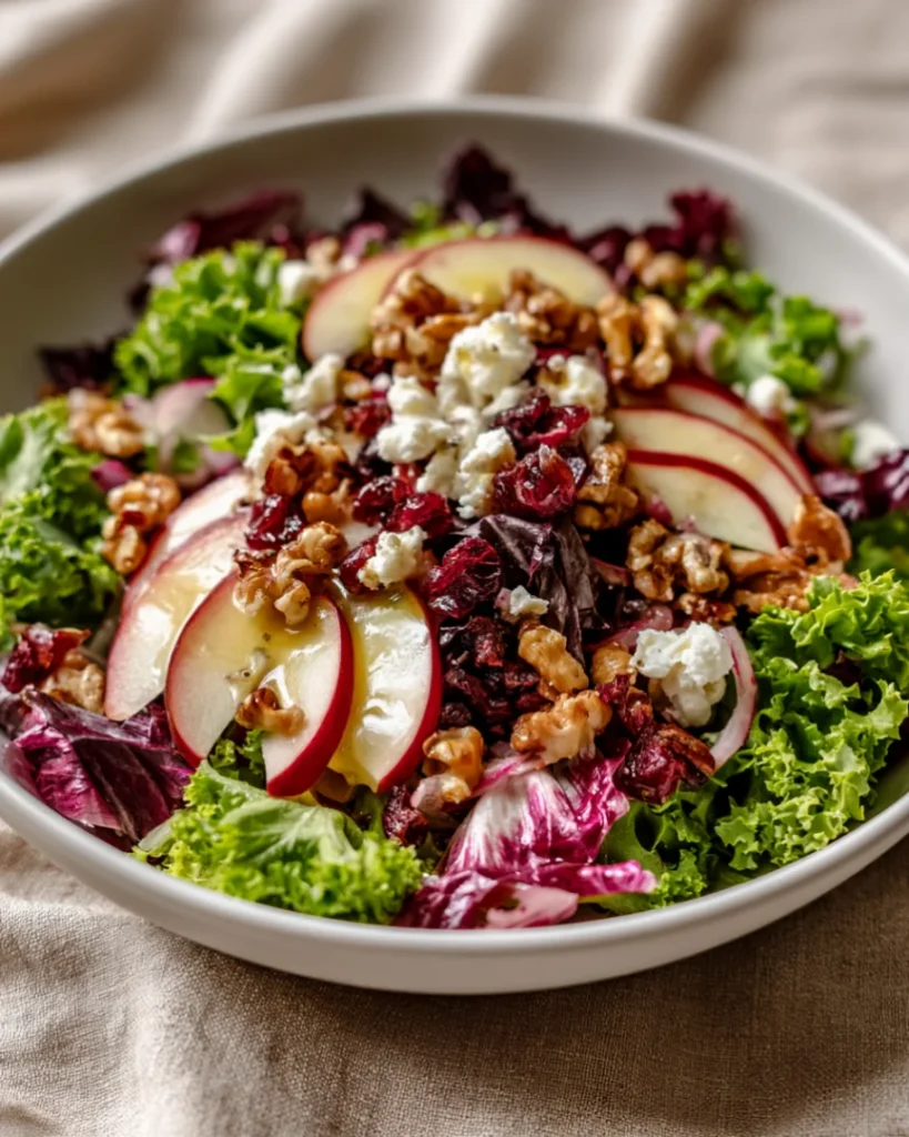 Delicious Apple Cranberry Walnut Salad Recipe for Fresh Flavors