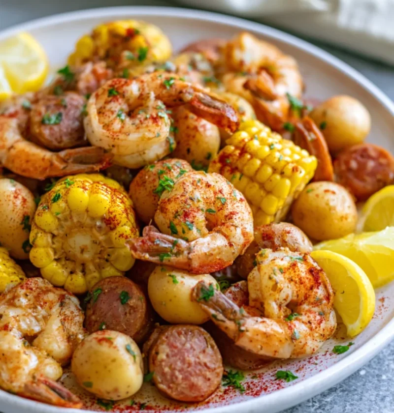Instant Pot shrimp boil