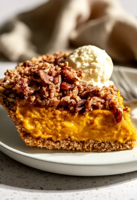 pumpkin pie crisp