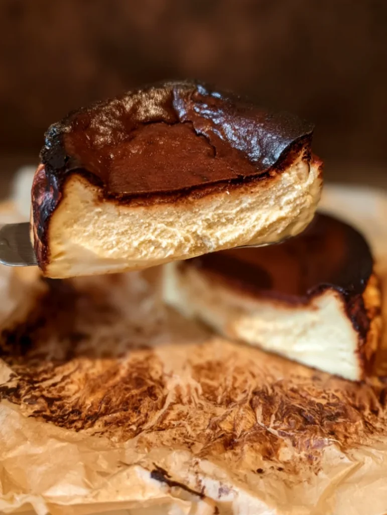 Easy Basque Cheesecake