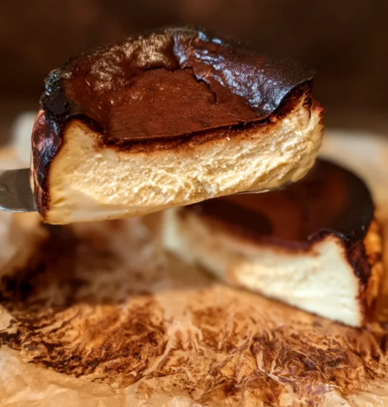 Easy Basque Cheesecake