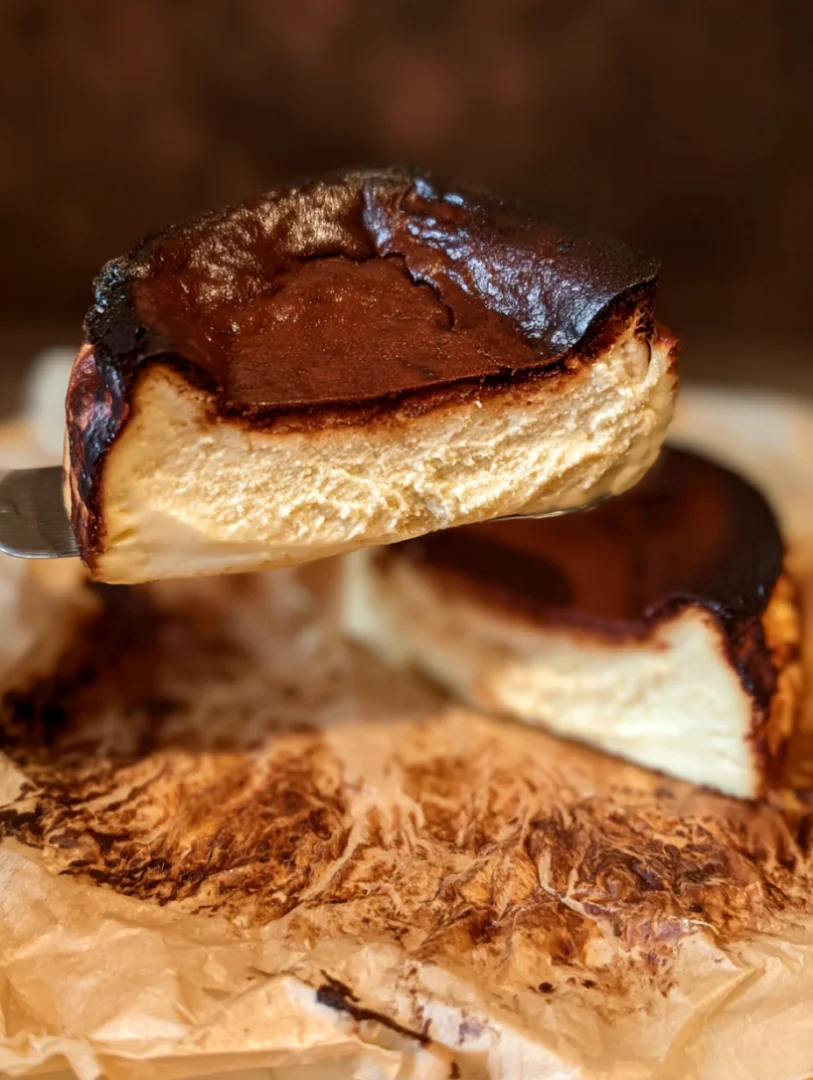 Easy Basque Cheesecake