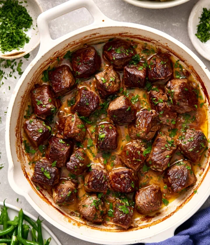 Easy Garlic Butter Steak Bites