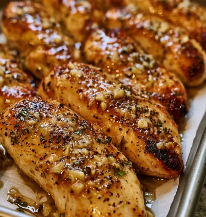 Garlic Herb Butter Chicken Tenders